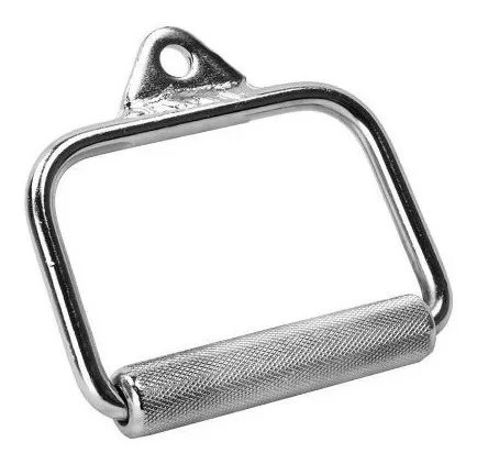 Manilla Simple Cromada Polea Gimnasio Agarre Unilateral Profesional