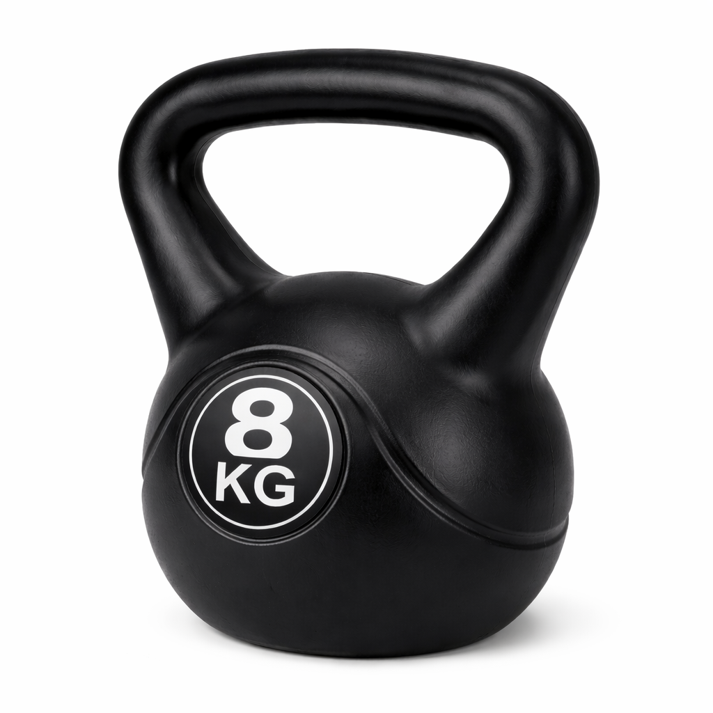 Pesa Rusa 8 Kg Kettlebell Recubierta en Goma Antideslizante - Imagen 2