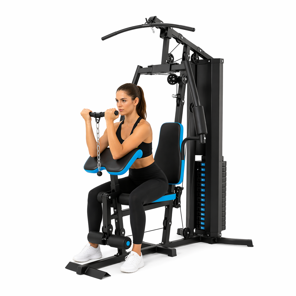 Home Gym Multifuncional con Pesas Integradas JX-DS913 - Imagen 2
