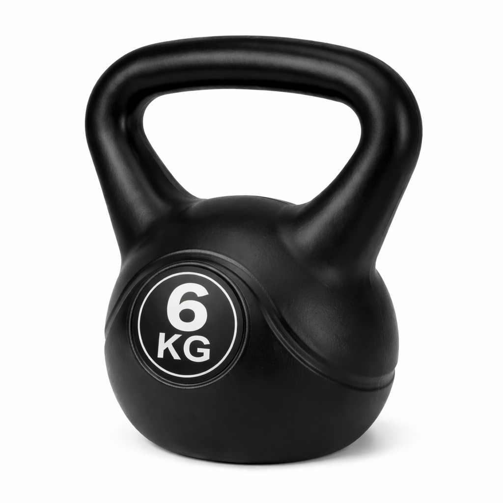 Pesa Rusa 6 Kg Kettlebell Recubierta en Goma Antideslizante - Imagen 2