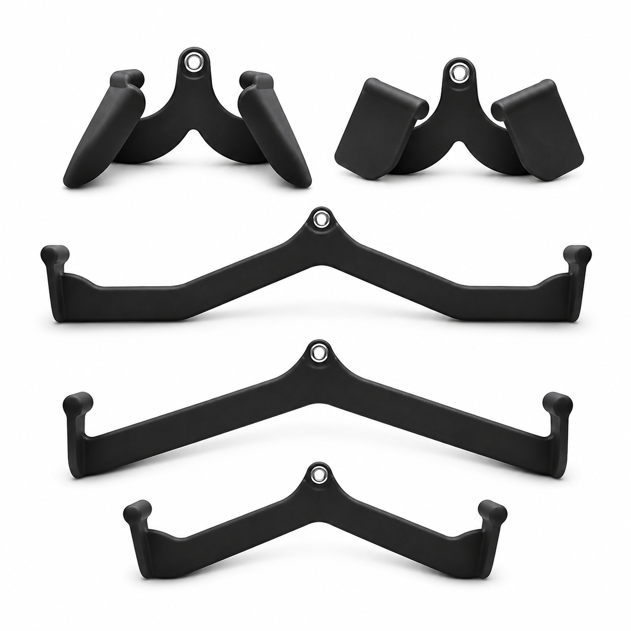Kit de Agarres para Polea de Gimnasio 5 Piezas