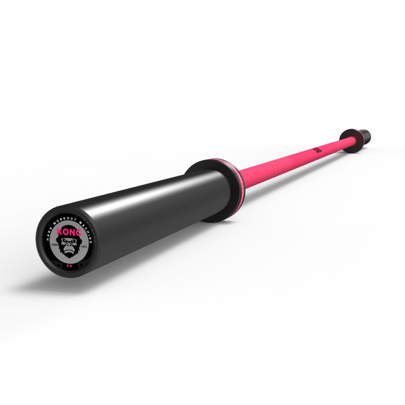 Barra Olímpica Cerakote Pink 15 kg - Imagen 2