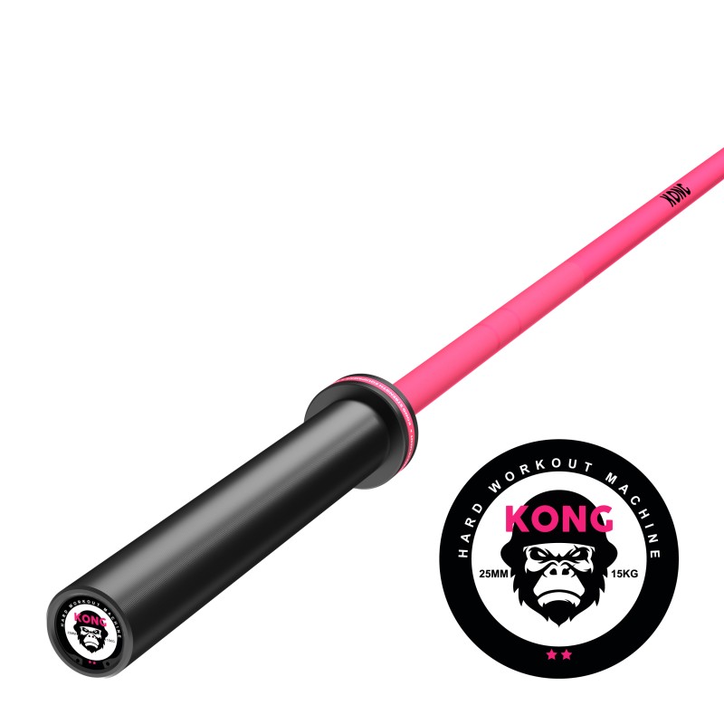 Barra Olímpica Cerakote Pink 15 kg